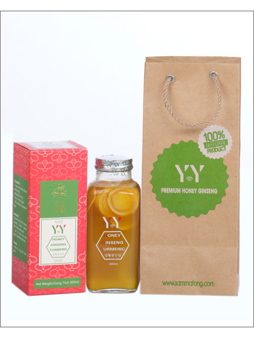 Sâm Nghệ Mật Ong 300 ml Sâm Nghệ Mật Ong 300 ml